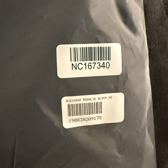 NAKED CASHMERE ROSALIE SILK TROUSER in Black NWT
